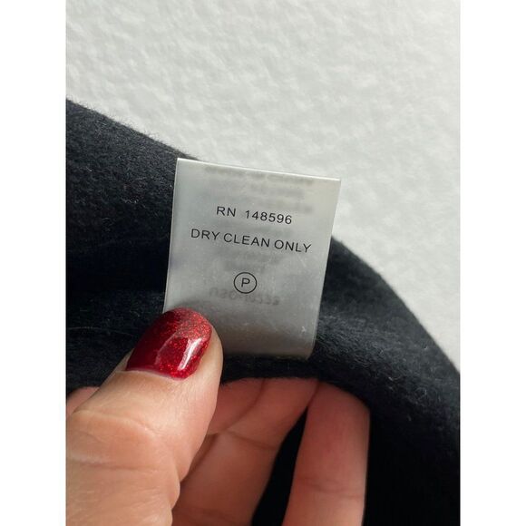 Universal Standard Kiran Doubleface Label Wool Coat Gray Size 14/16 (Small) - Picture 13 of 15